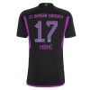 Camiseta de fútbol FC Bayern de Múnich Mane 17 Segunda Equipación 23-24 - Hombre